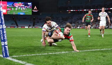 Grant injured as Rabbitohs all but end Storm’s finals hopes