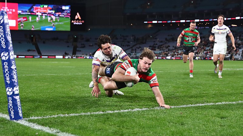 Grant injured as Rabbitohs all but end Storm’s finals hopes