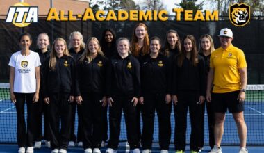 CC Named ITA All-Academic Team and 10 TIgers Scholar-Athletes