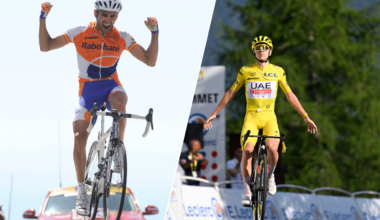Why has the performance gap between Tour de France riders and top amateurs remained stable?