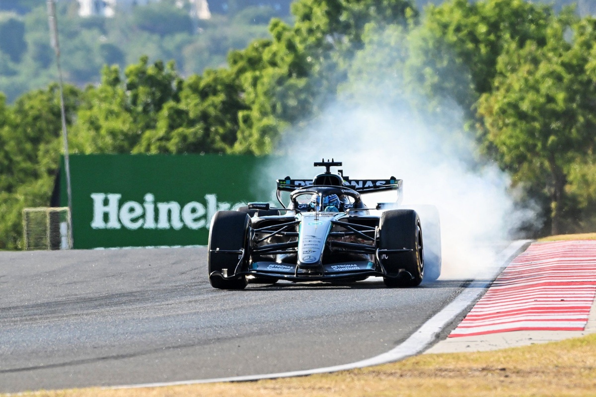 Russell to undergo Mercedes engine change but avoids F1 Hungarian GP grid drop