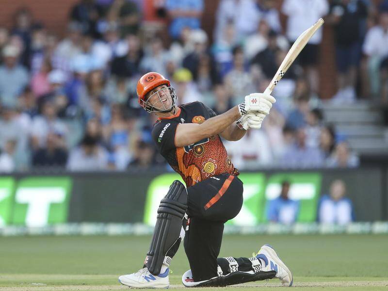 Scorchers and Australia star Mitch Marsh has continued that form into The Hundred in the UK. Photo: Matt Turner/AAP PHOTOS