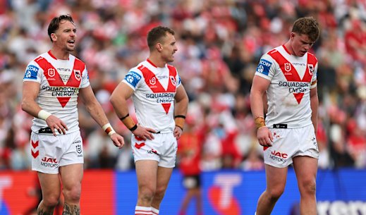 It was a tough milestone afternoon for Clint Gutherson and the Dragons.