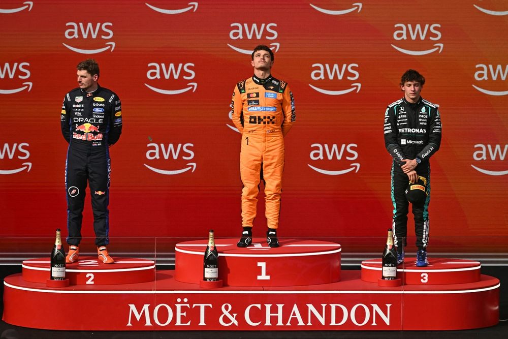 Three of the best? Hungary's podium finishers have perhaps been 2026's most consistent performers
