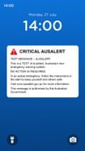 Video of the AusAlert test