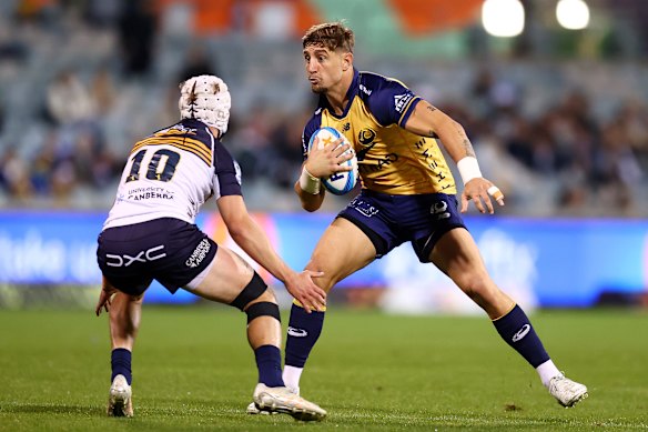Zac Lomax, in action for the Western Force, will move back to league in 2028 with the PNG Chiefs.