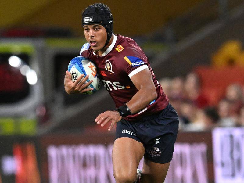 The Reds' Treyvon Pritchard sees his future in rugby, turning down huge NRL offers to make a switch. Photo: Darren England/AAP PHOTOS