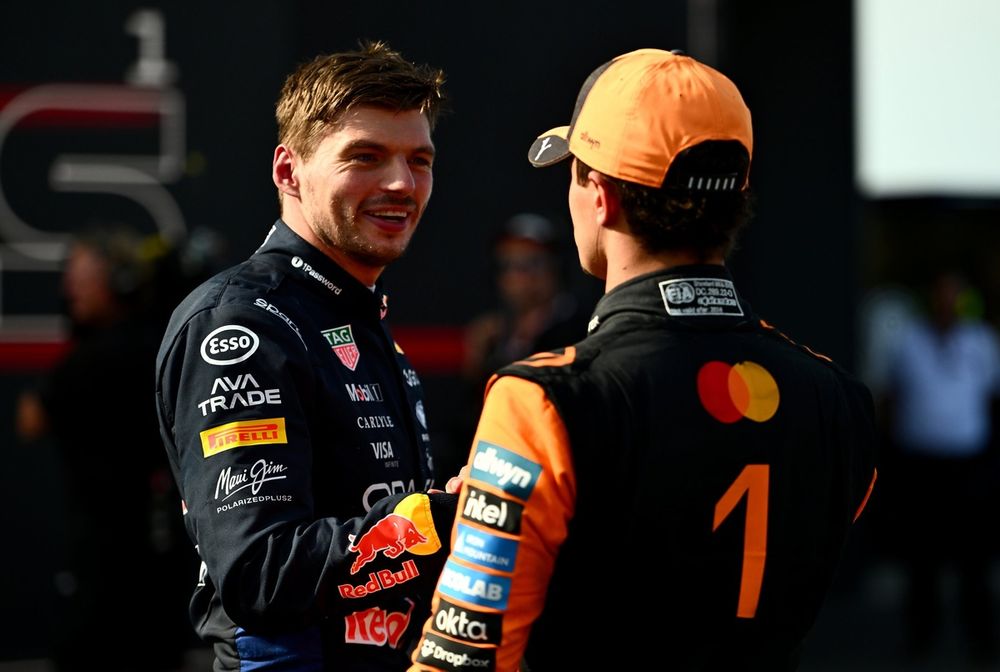 Verstappen could hardly contain his surprise at finishing second