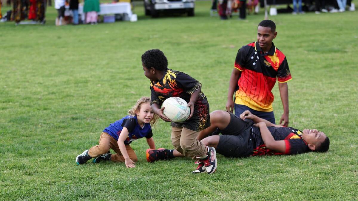 PNG PM James Marape has made it clear: stay in school if you want to play for the Chiefs. (Con Chronis/AAP PHOTOS)