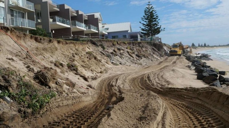 The $3m seawall dilemma splitting home owners as the ocean closes in