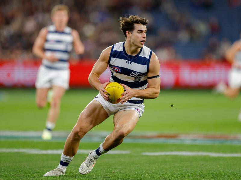 After missing out on a major Irish victory, Oisin Mullin will take on a key role for the Cats. Photo: Dylan Burns/AAP PHOTOS