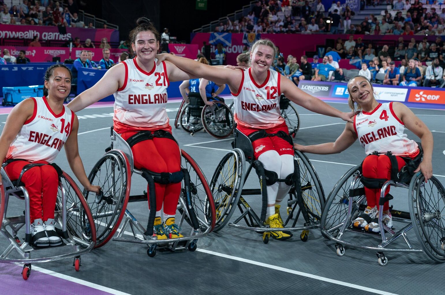 Atkin leads England to Commonwealth wheelchair basketball gold