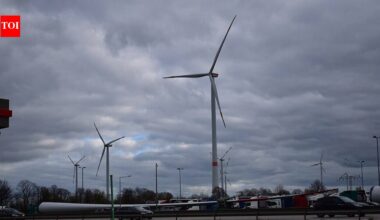 By 2050, America will retire 2.2 million tonnes of wind-turbine blades too tough to recycle, fibreglass giants now buried whole in a handful of landfills in Iowa, Wyoming and South Dakota | World News