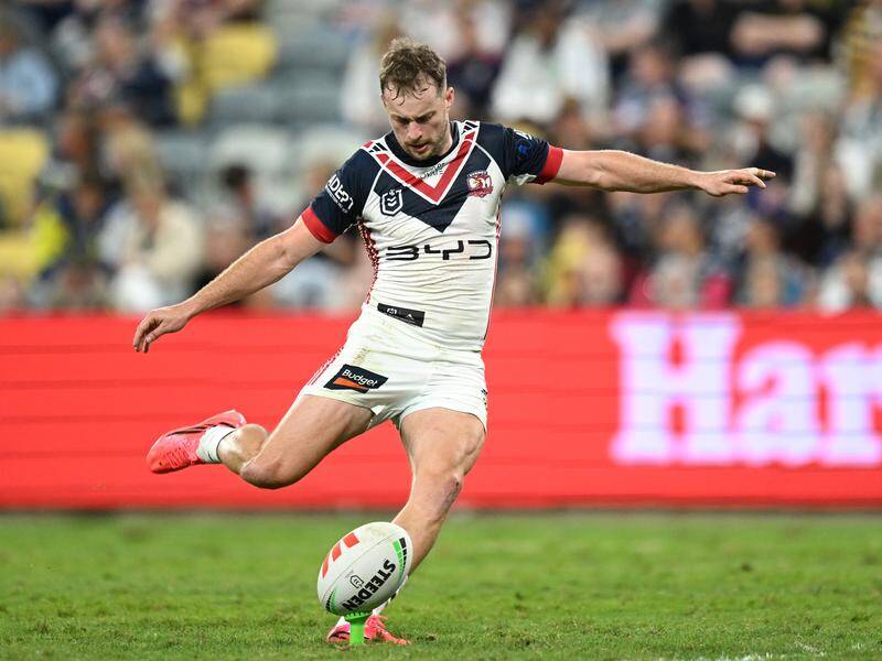 Sam Walker has starred for the Roosters in their 70-point thrashing of the Cowboys in Townsville. Photo: PR IMAGE PHOTO