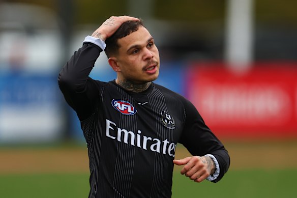 Bobby Hill, pictured at training in June, was subjected to a vile racist rant on social media.