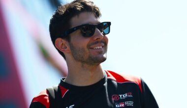 Esteban Ocon attends "Spider-Man: Brand New Day" premiere after special F1 helmet collaboration