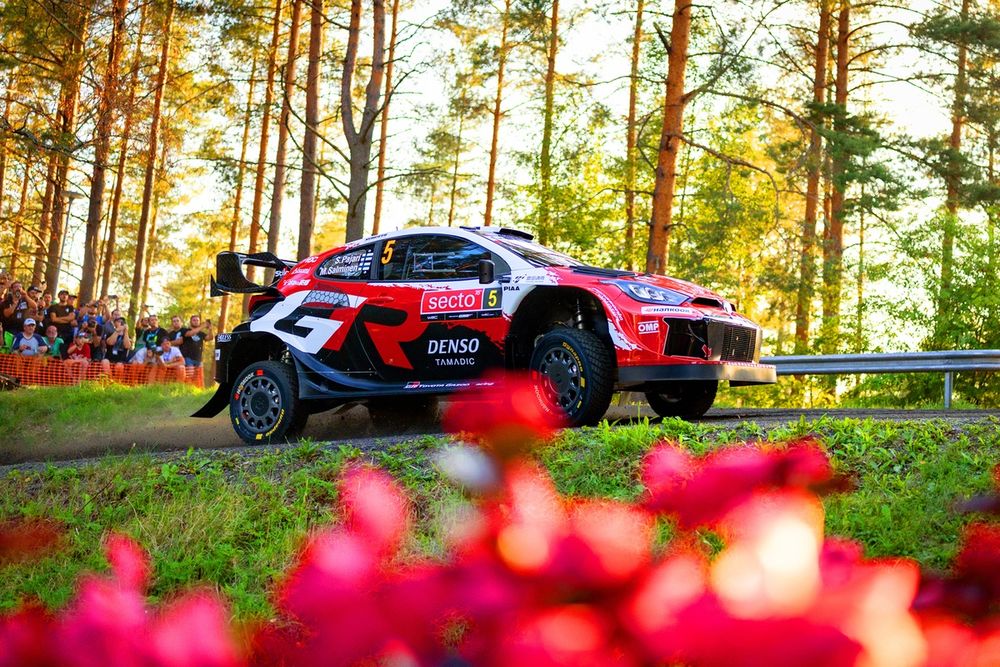 Sami Pajari, Marko Salminen, Toyota Gazoo Racing WRT2 Toyota GR Yaris Rally1