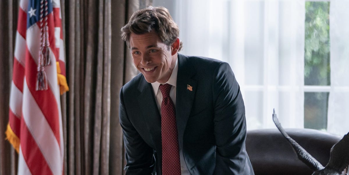 James Marsden spotted back on set for new series of "addictive" thriller Paradise