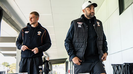 Adam Doueihi and Benji Marshall.