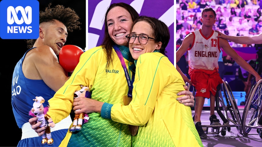 Commonwealth Games quick hits: Lane rope breaks and Englishman drops his lollies