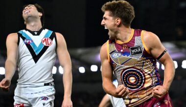 Follow it LIVE: Brisbane Lions v Port Adelaide Power, North Melbourne Kangaroos v St Kilda Saints, AFL round 20 2026