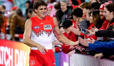 Swans dominate Round 17 Coaches Votes