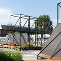 © Haoyu Ran The 798·751 Train Street Renovation / Studio NOR - Exterior Photography, Steel, Deck
