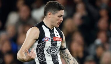 Jack Crisp record streak: Collingwood star faces nervous wait for MRO verdict after tackle leaves opponent concussed
