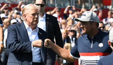 British Open: DeChambeau threatened to call Trump over penalty