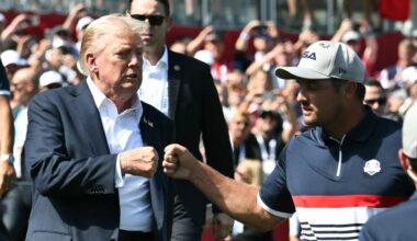 British Open: DeChambeau threatened to call Trump over penalty