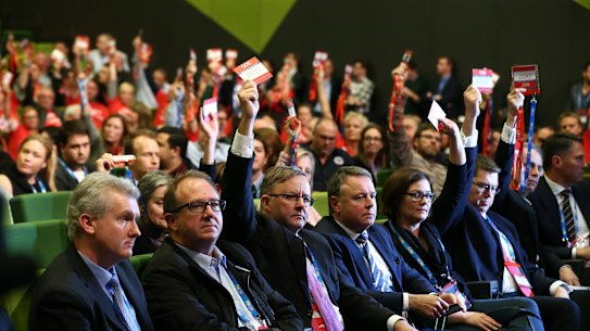 Albanese voting against Labor’s front bench at the