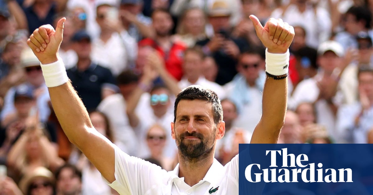 Djokovic breaks Wimbledon record with win over Safiullin to reach quarter-finals | Wimbledon 2026