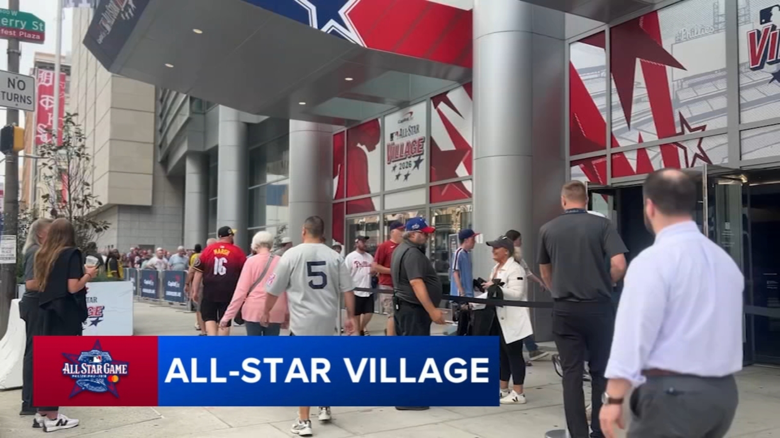 MLB All-Star Village draws thousands of fans on opening day in Philadelphia