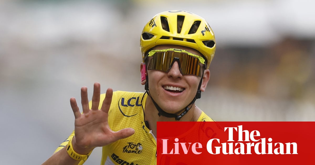 Tour de France 2026: Pogacar seals fifth title as Van der Poel wins incredible sprint on the Champs-Élysées – as it happened | Tour de France 2026