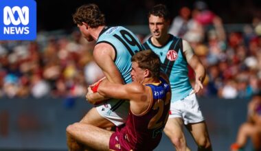 Brisbane and Port Adelaide coaches in war of words over Ty Gallop's 'stupid action'