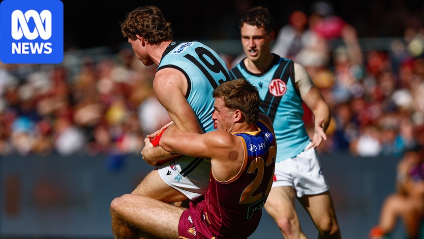Brisbane and Port Adelaide coaches in war of words over Ty Gallop's 'stupid action'