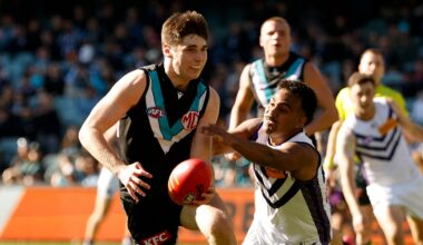 Match report: Valiant Power overrun by fast-finishing Dockers