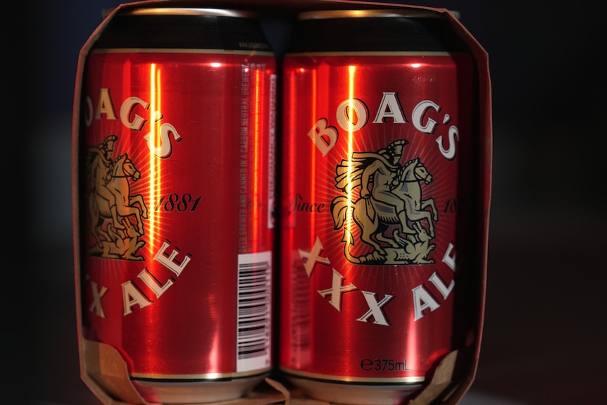 Cans of beers