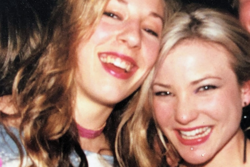 Tania and Ella in their younger years