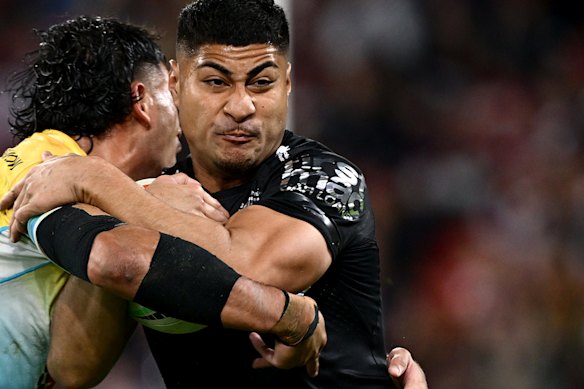 It was Josiah Karapani’s second off-field indiscretion this season after he was previously stood down for a public nuisance offence in March.
