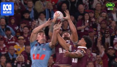 NRL admits bunker missed knock-on in crucial NSW State of Origin try