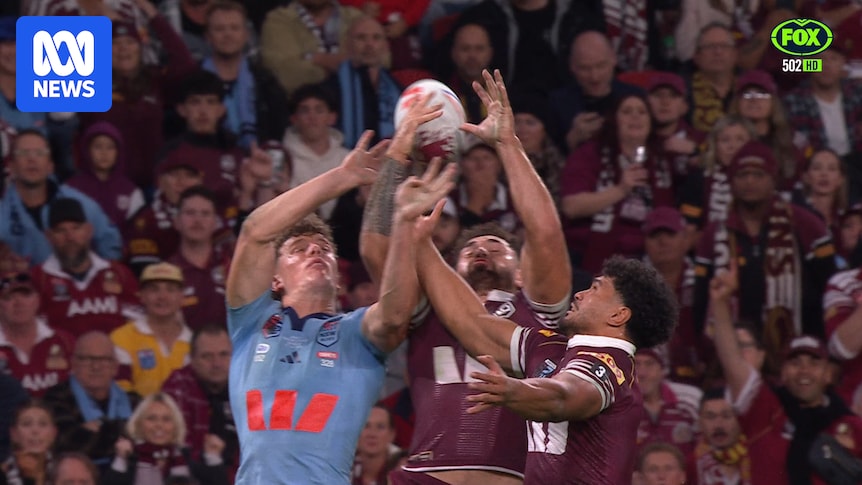 NRL admits bunker missed knock-on in crucial NSW State of Origin try