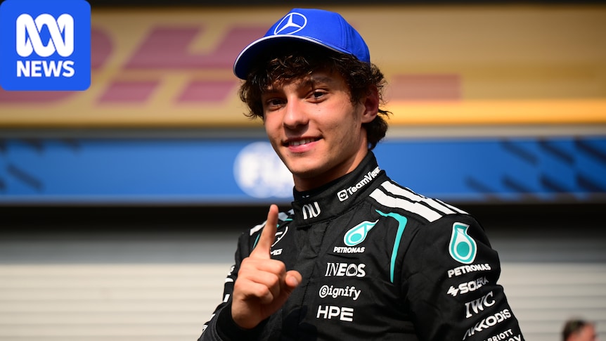 Kimi Antonelli dominates to claim pole at Belgian F1 Grand Prix, Oscar Piastri starts seventh