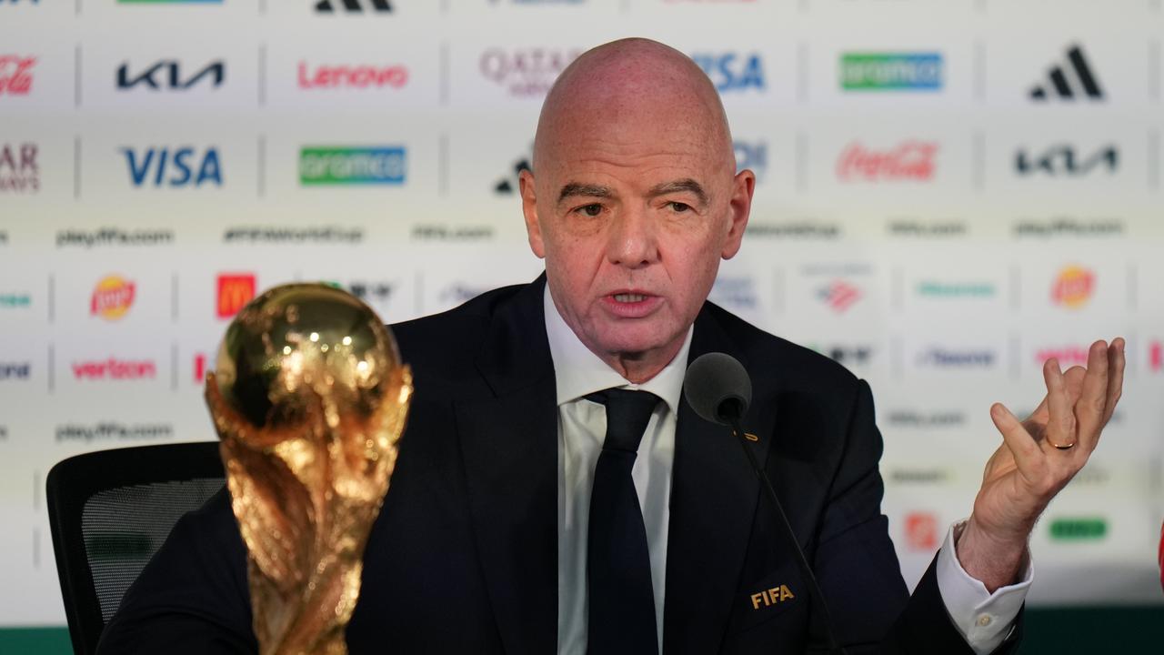 ‘Enormous stain on football’: FIFA boss attacks WC critics in ‘world class tantrum’