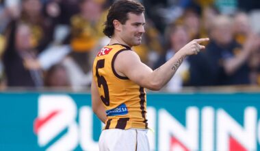 Hawks forwards fill their boots in one-sided rout of Tigers