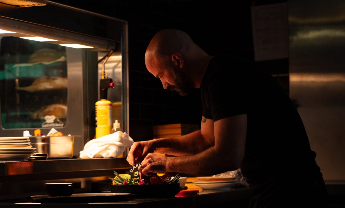 chef working in the kitchen