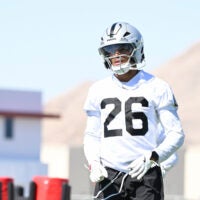 Las Vegas Raiders cornerback Darien Porter