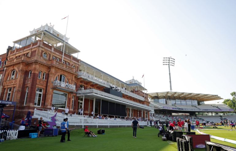 Cricket - ICC Men's T20 World Cup 2026 - Group B - England v West Indies - Lord's Cricket Ground, London, Britain - June 24, 2026 General view of the stands before the match Action Images via Reuters/Cat Goryn