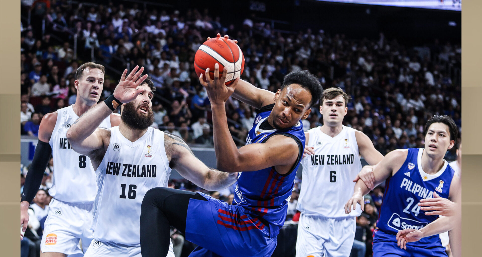 LIVE UPDATES: Gilas Pilipinas opens its Fiba World Cup Asian qualifiers third window campaign against New Zealand in Auckland.