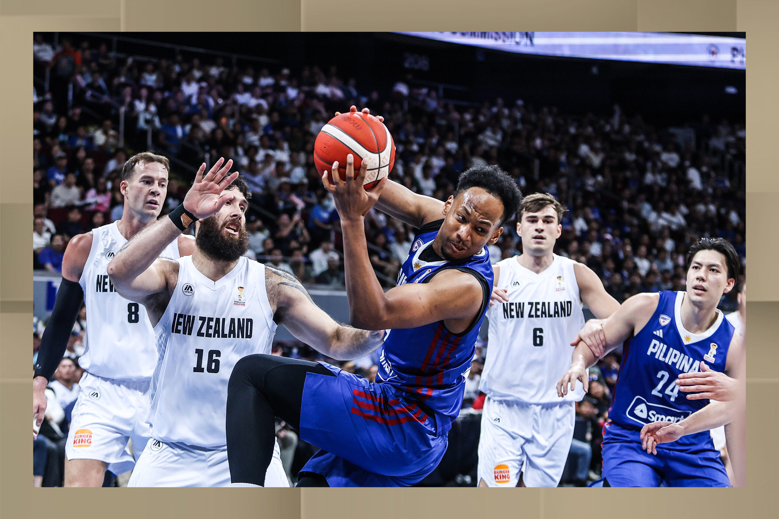 LIVE UPDATES: Gilas Pilipinas opens its Fiba World Cup Asian qualifiers third window campaign against New Zealand in Auckland.